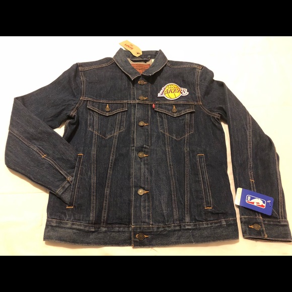 lakers levis jacket